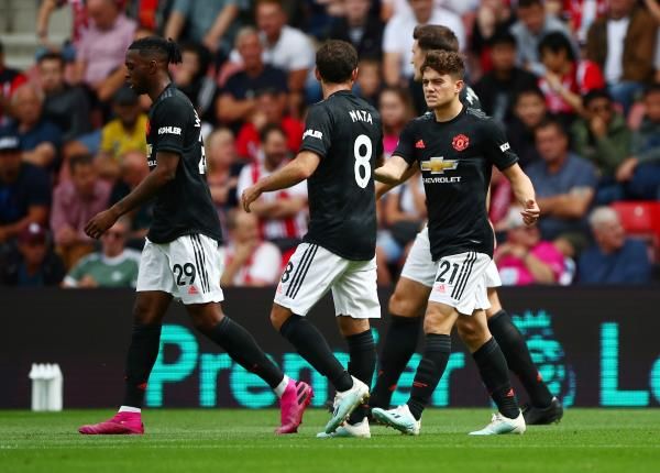 لاعبو مانشستر يونايتد