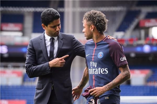 ناصر الخليفي ونيمار