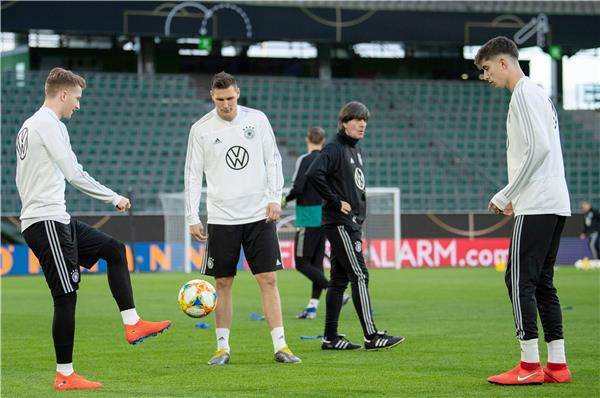 رويس وهافيرتز في تدريبات ألمانيا