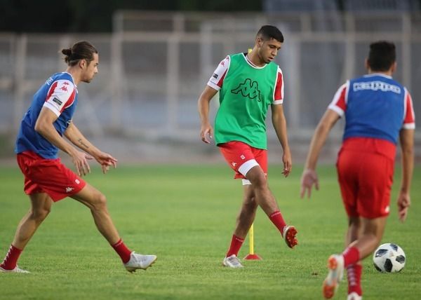 من تدريبات اليوم 