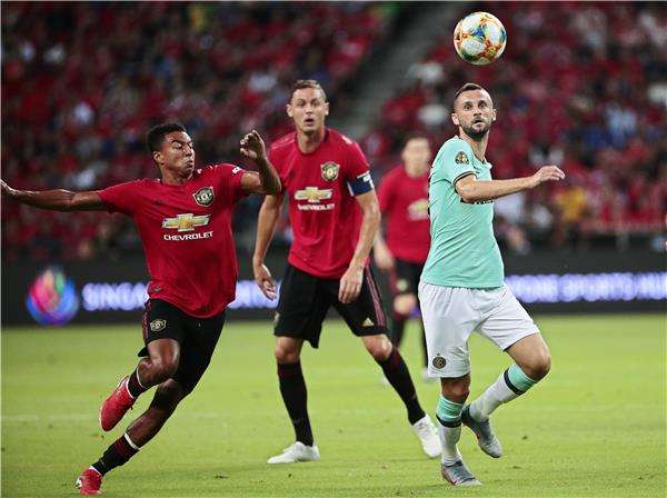 ماتيتش من إحدى مباريات يونايتد - أرشيفية