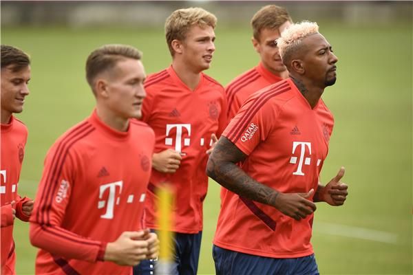 بواتينج في تدريبات بايرن ميونخ