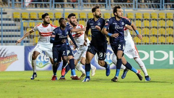 مواجهة سابقة بين الزمالك وبيراميدز