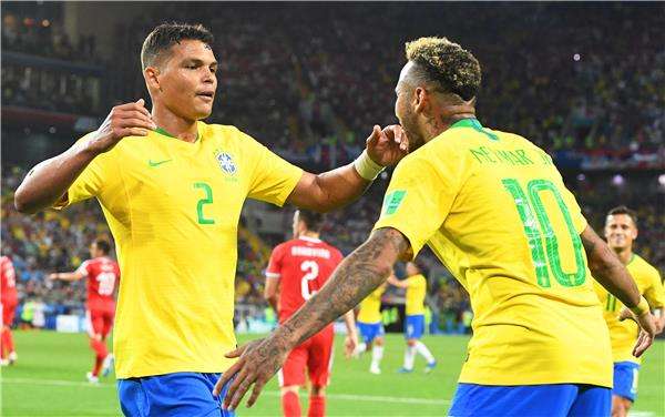 نيمار وتياجو سيلفا