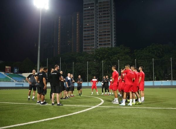 تدريبات المنتخب الفلسطيني
