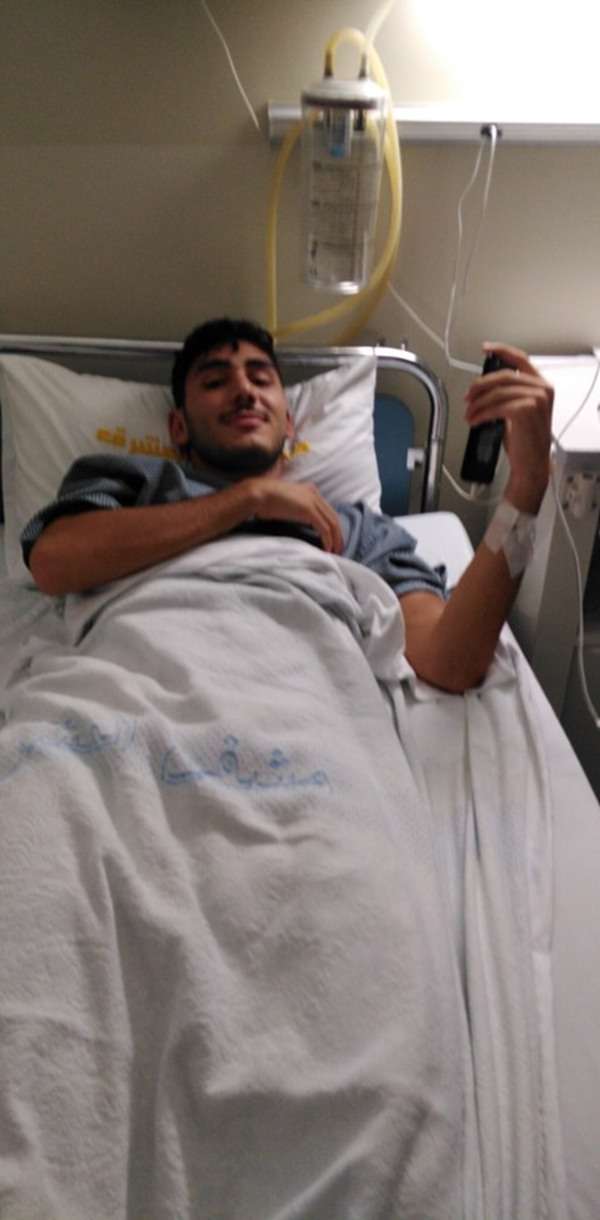 خانكان في المستشفى