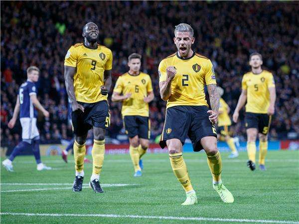 جانب من المباراة