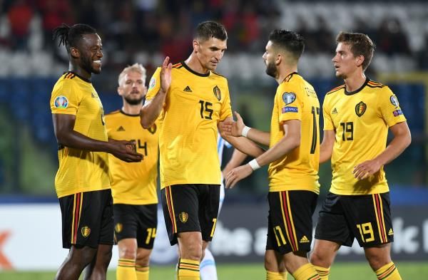 لاعبو بلجيكا