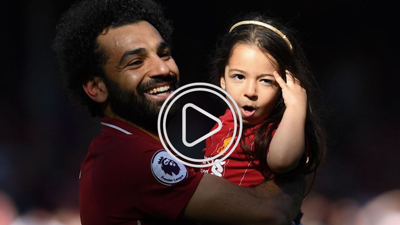 محمد صلاح وابنته