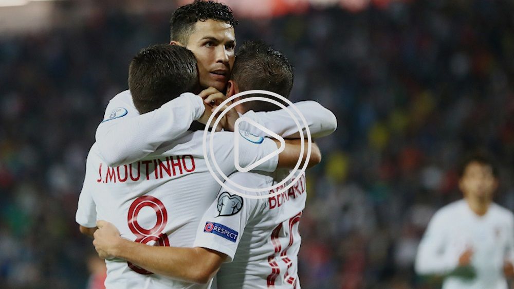 رونالدو مع منتخب البرتغال