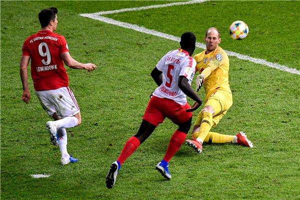 من لقاء سابق بين لايبزج وبايرن