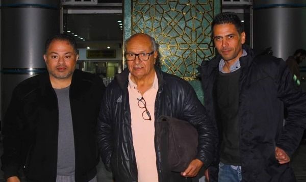 رشيد بلحوت (في الوسط)