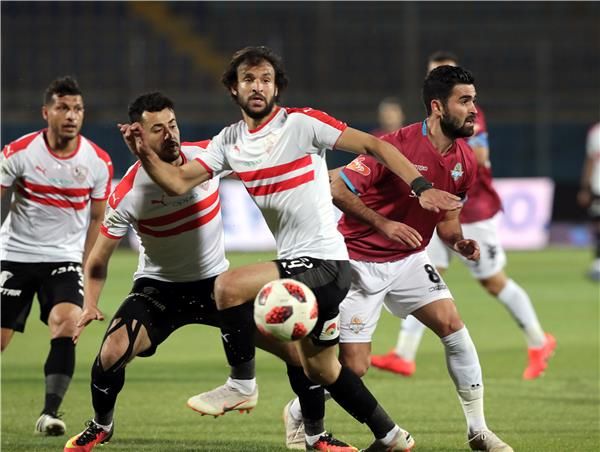 محمود علاء وطارق حامد من لقاء بيراميدز