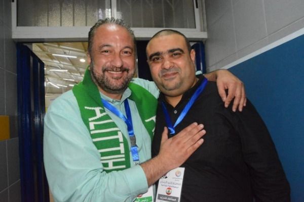 عمرو السبخي (على اليمين)