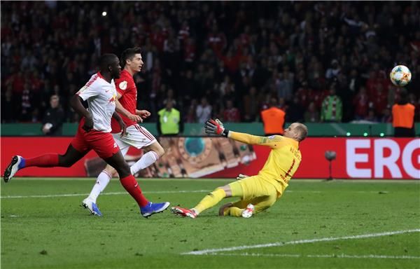 من مباراة سابقة بين لايبزيج وبايرن ميونخ