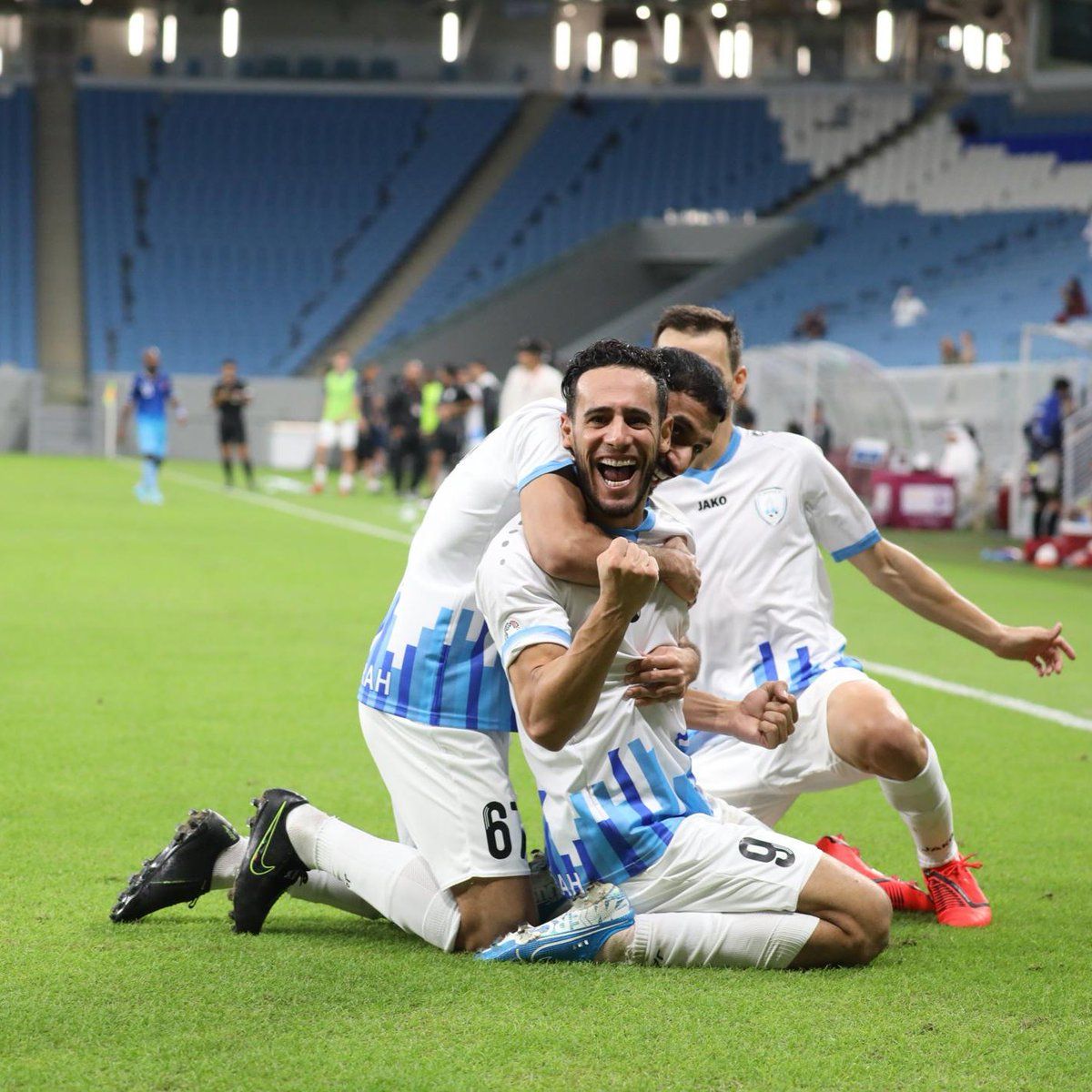 فرحة لاعبي الوكرة