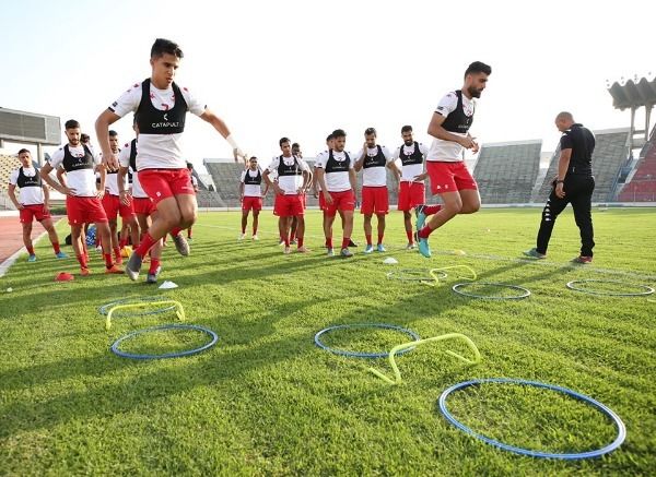 من تدريبات اليوم 