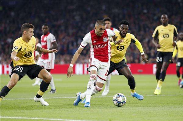 لقطة من المباراة