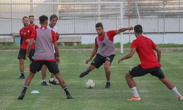 من تدريبات منتخب ليبيا