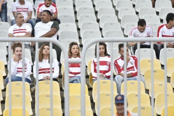 جانب من جماهير الزمالك