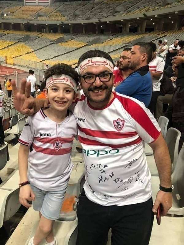 الطفل مع والده