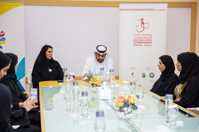  الشيخ خالد بن أحمد القاسمي في  حفل الكشف عن المنصة