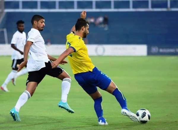 لقطة من المباراة