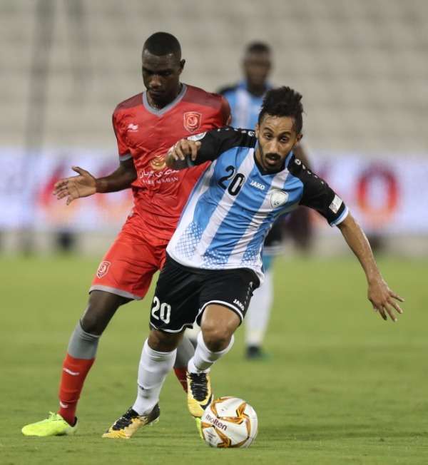 لقطة من المباراة