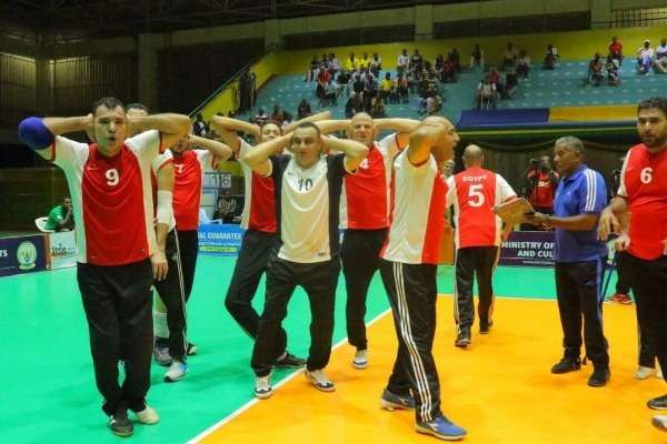 لاعبو منتخب مصر