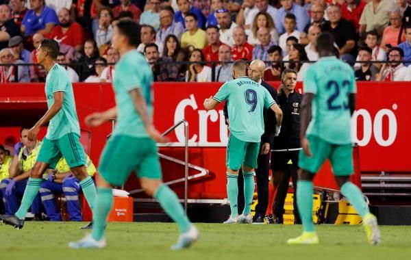 زيدان وبنزيما