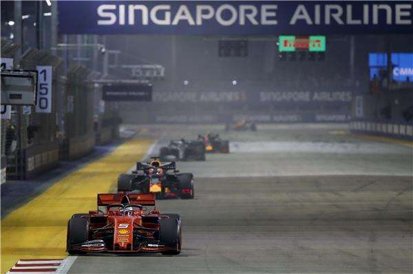 جانب من السباق