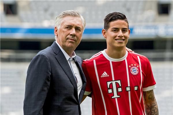 أنشيلوتي وخاميس