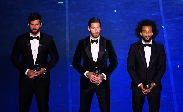 راموس ومارسيلو وأليسون