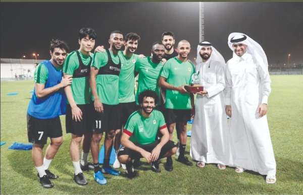 من تدريبات الفريق