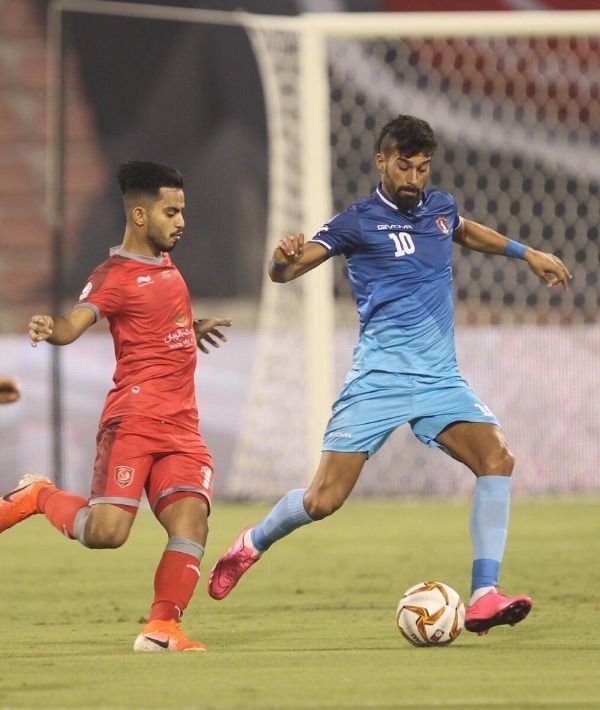 لقطة من المباراة