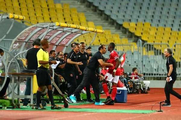 من مباراة الأهلي وكانو سبورت