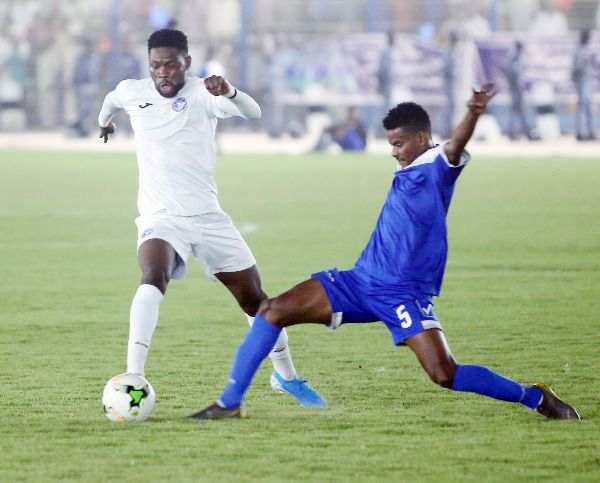 لقطة من المباراة