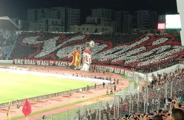 "تيفو" جماهير الوداد