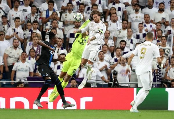 من مواجهة ريال مدريد مع ضيفه كلوب بروج