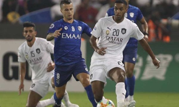 من لقاء الفريقين أمس