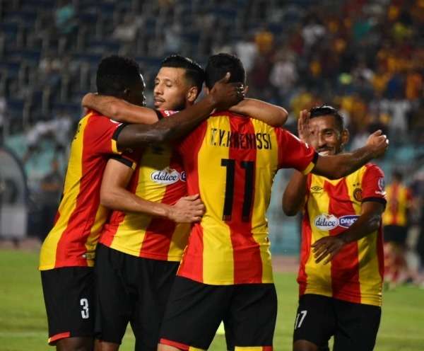 احتفال لاعبي الترجي