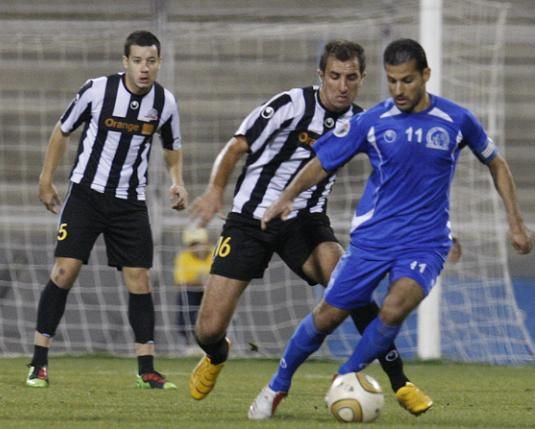 جانب من المباراة