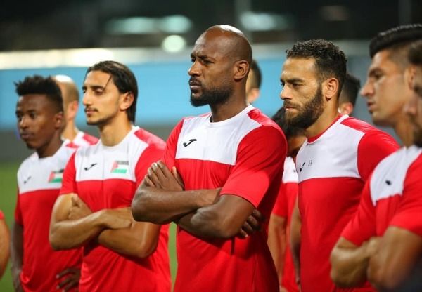 لاعبو المنتخب الفلسطيني