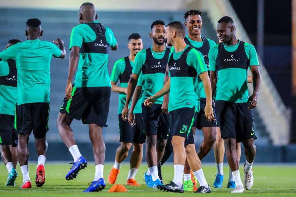 تدريبات المنتخب السعودي
