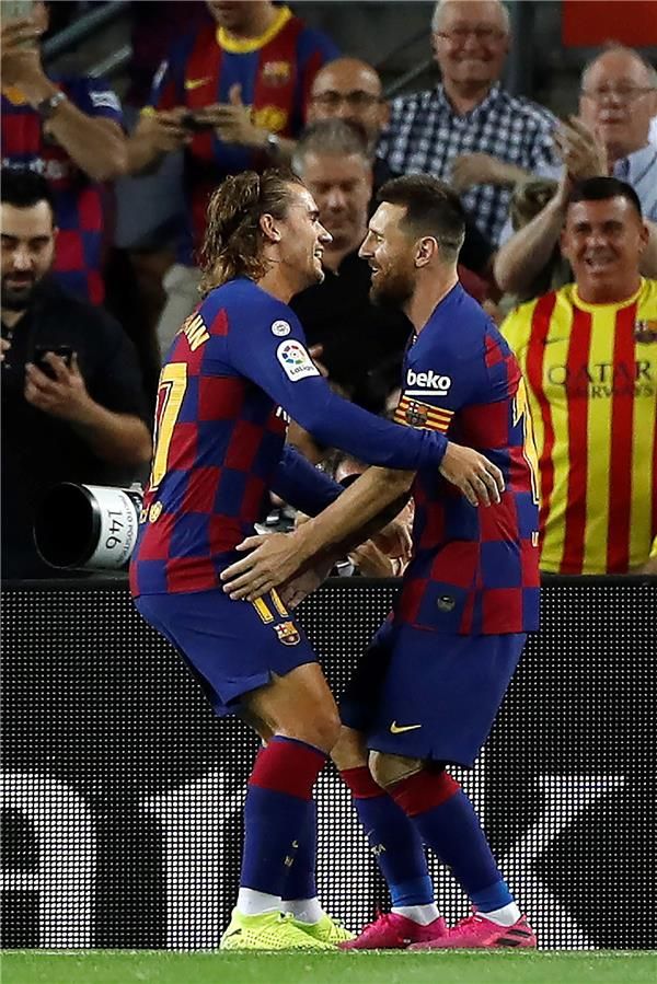 ميسي وجريزمان