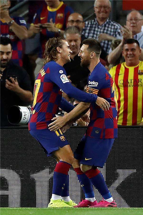 ميسي وجريزمان