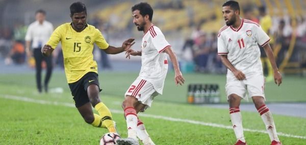 من مباراة سابقة للإمارات