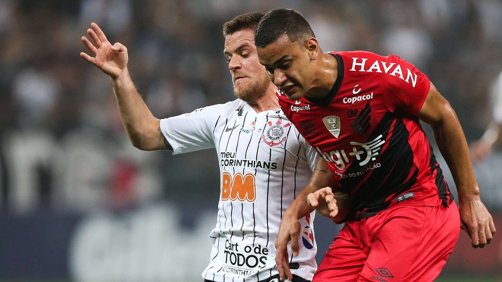 من لقاء كورينثيانز وبارانينسي