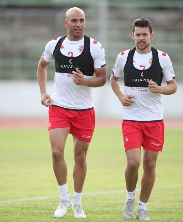 المساكني خلال التدريبات مع أيمن عبد النور 