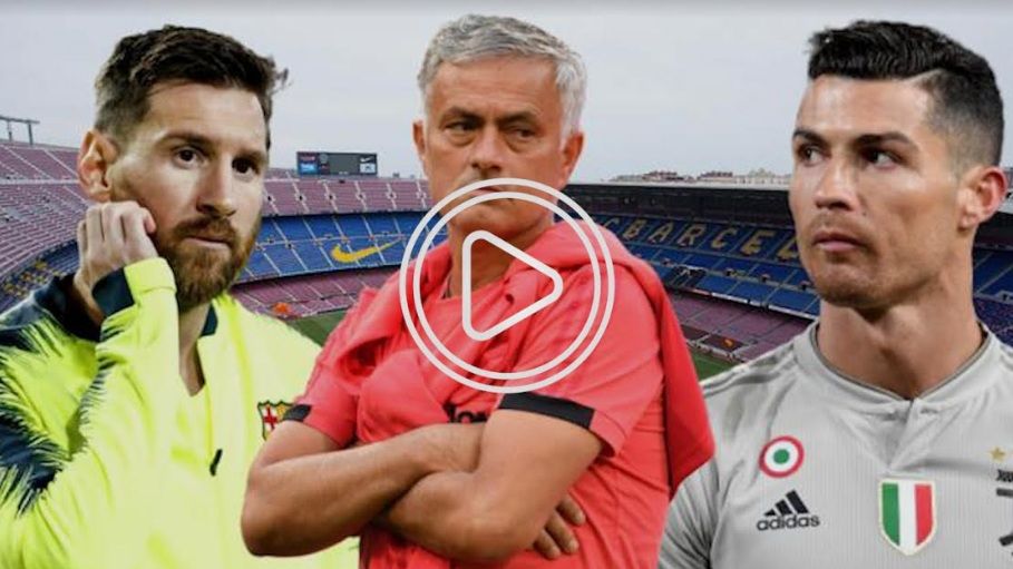 كريستيانو ومورينيو وميسي